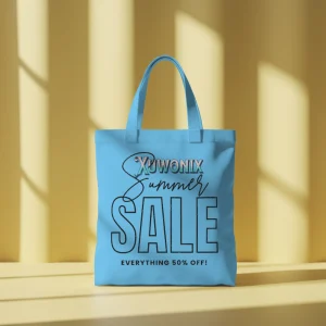 Stylish Blue Hand Bag